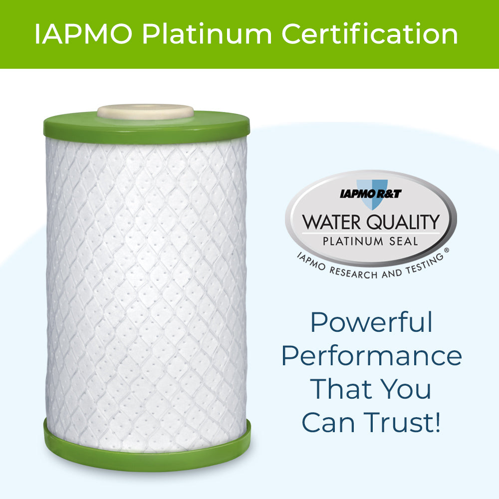 IAPMO Platinum Certification for trusted performance