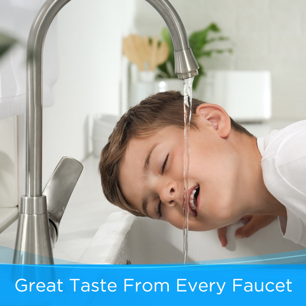 Great taste from every faucet in your home