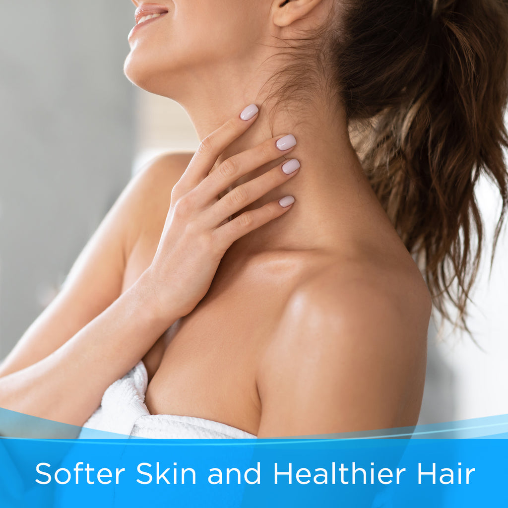 softer skin and healthier hair