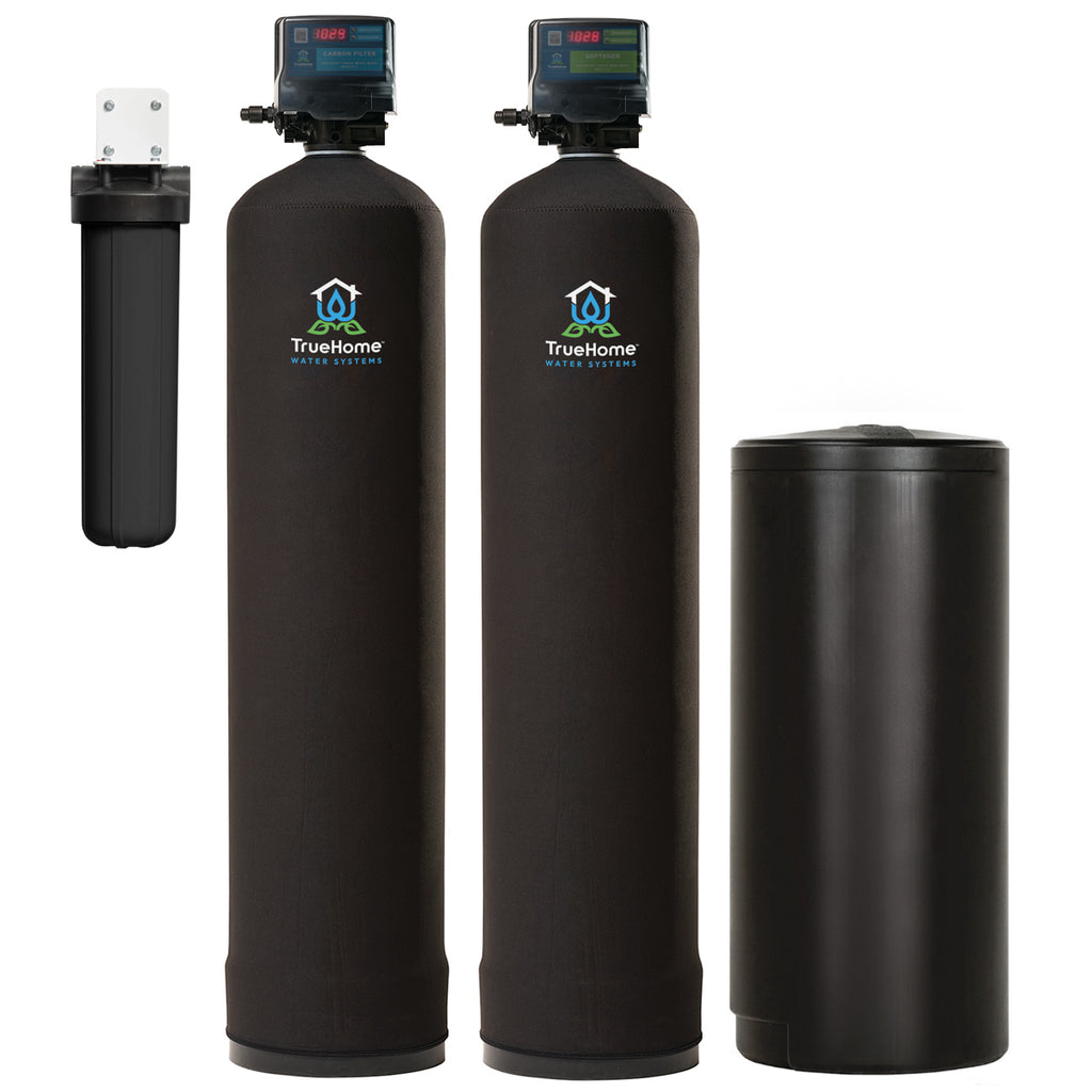 TrueHome ECO-SMART Whole Home Carbon Filter and Softener Combo, 15gpm