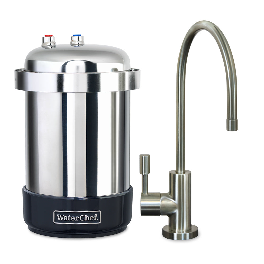 U8500 Under-Sink Filtration System with Brushed Nickel Faucet